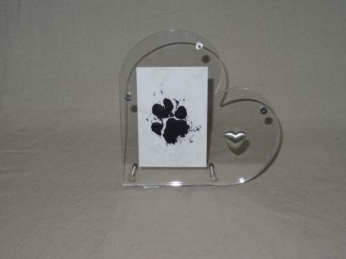 Fotolijst plexiglas hartvorm